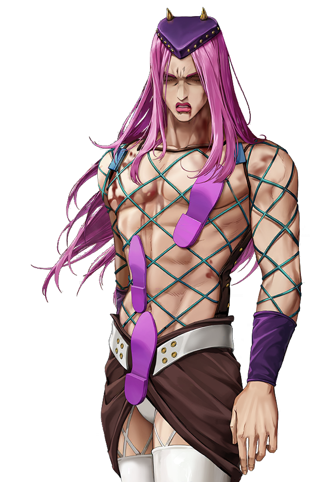 File Ptn Anasui Injured Png Jojo S Bizarre Encyclopedia Jojo Wiki