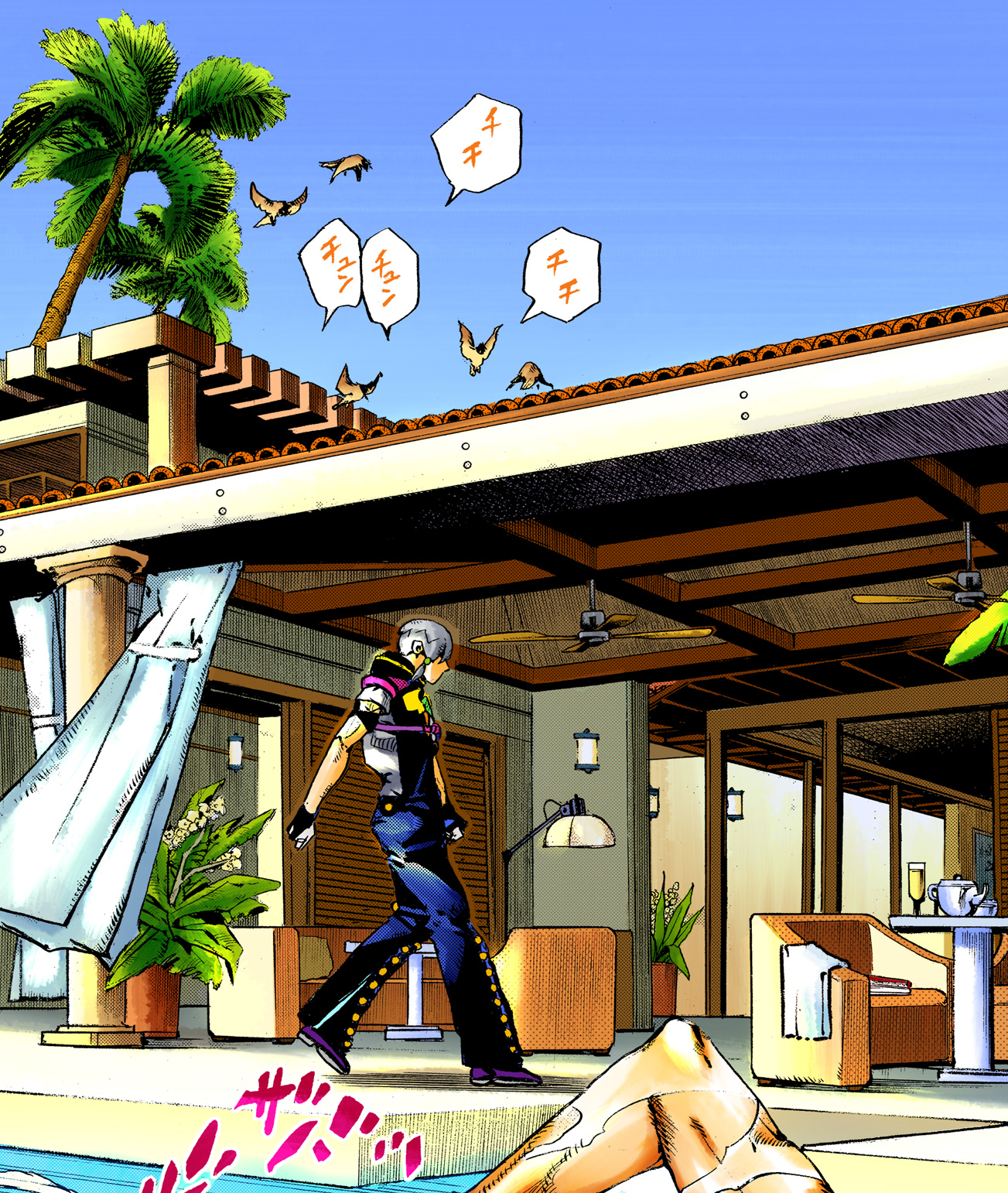 File:Rohan's villa terrace.png - JoJo's Bizarre Encyclopedia | JoJo Wiki