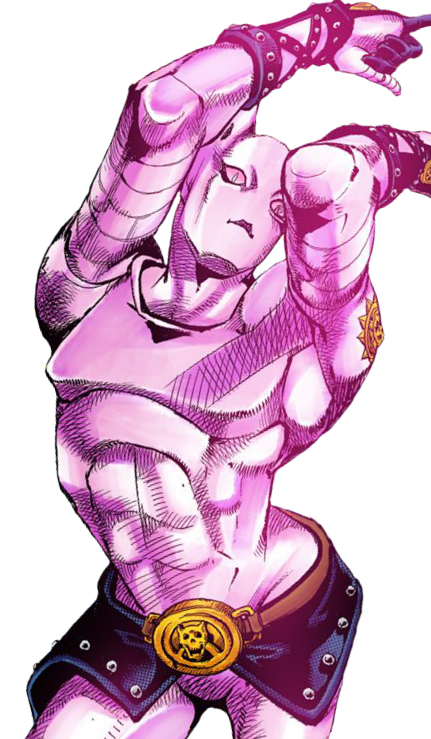 Killer Queen's pose, JoJo's Bizarre Adventure