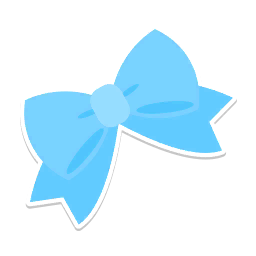 File:PPPDecoStickerBlueRibbon.png