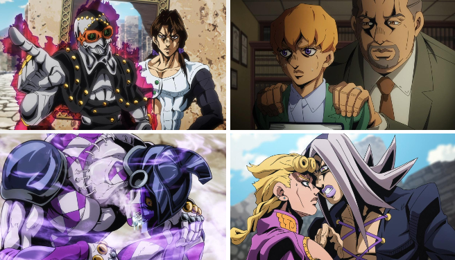 Characters appearing in JoJo's Bizarre Adventure: Golden Wind Recaps Anime