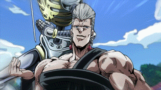 Afterimage Creation by Jean Pierre Polnareff.gif