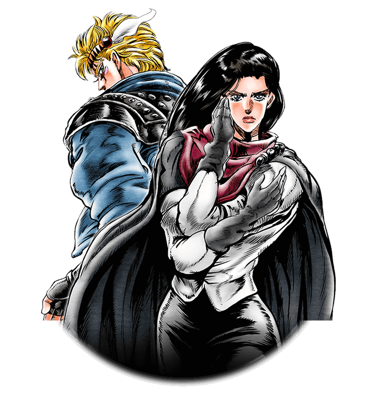 File:(SSR) Lisa Lisa and Caesar.png - JoJo's Bizarre Encyclopedia ...