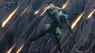 Stroheim tanks a fall from a plane