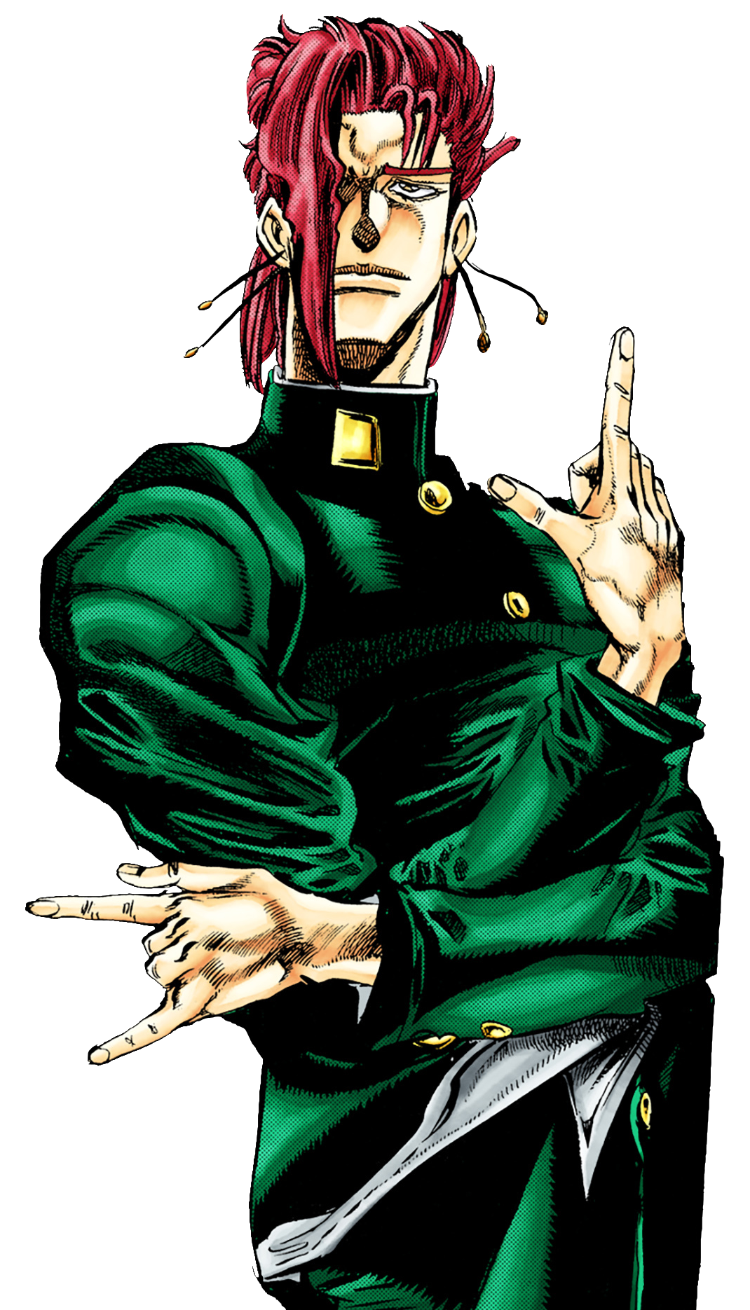 Noriaki Kakyoin - JoJo's Bizarre Encyclopedia