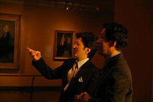 An interview between Hirohiko Araki and Akiya Takahashi about the Orsay Museum.