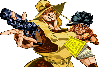 Hol Horse (w/ Boingo) and his Emperor, Heritage for the Future