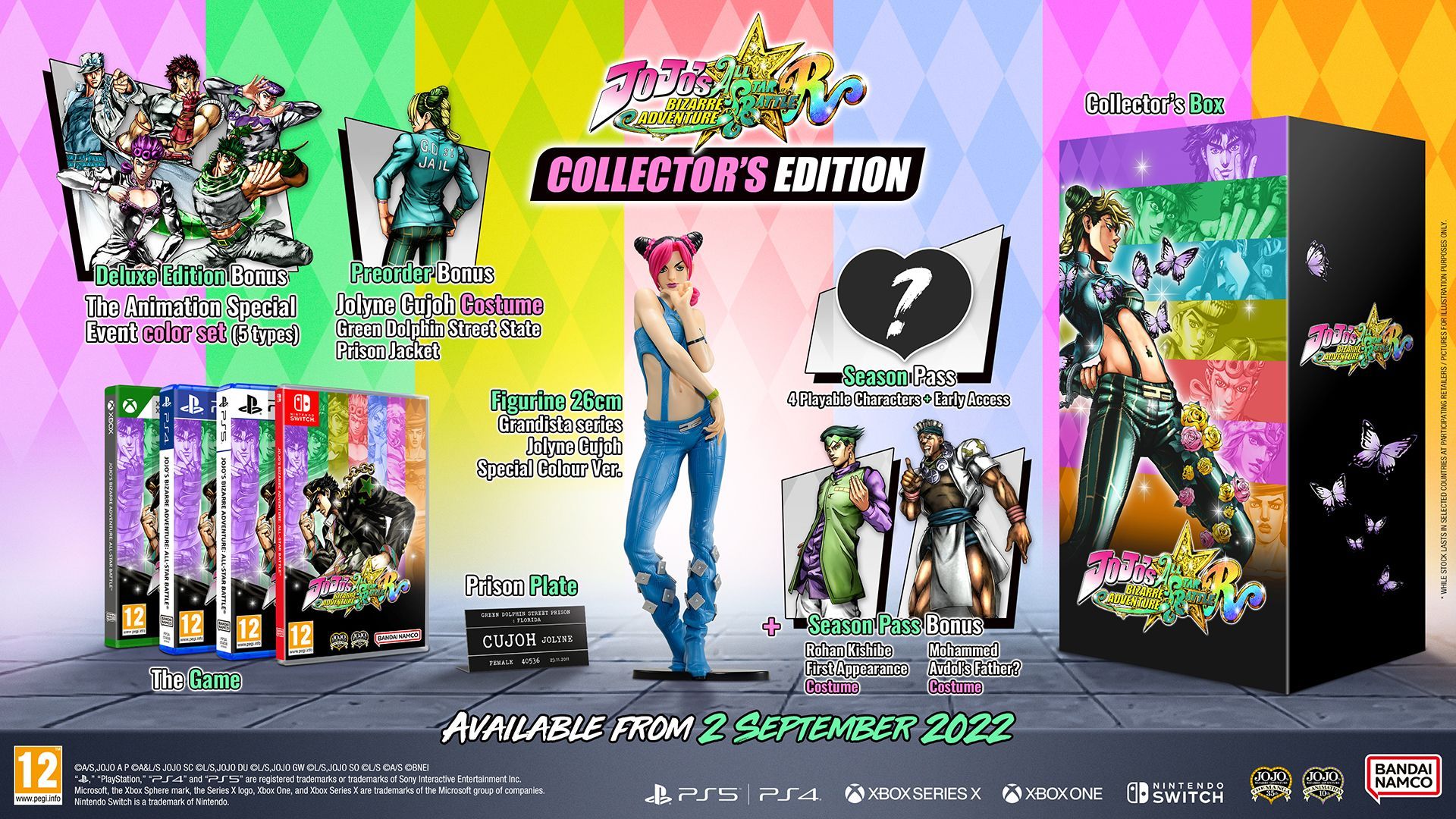 JoJo's Bizarre Adventure: All Star Battle - PS3 - First Trailer - Part 1, 2  & 3 