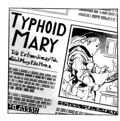 File:Typhoid Mary Newspaper Warning Lives of Eccentrics.png