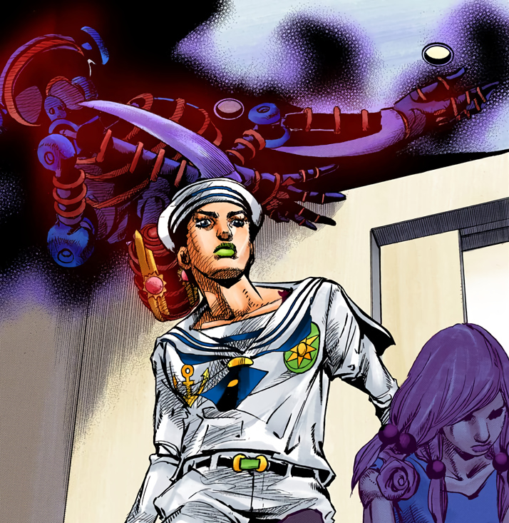 FileAkefu Stand Appears.png JoJo's Bizarre Encyclopedia JoJo Wiki