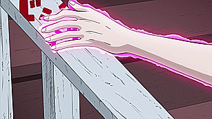Burning Yukako's hand with "Sizzle"