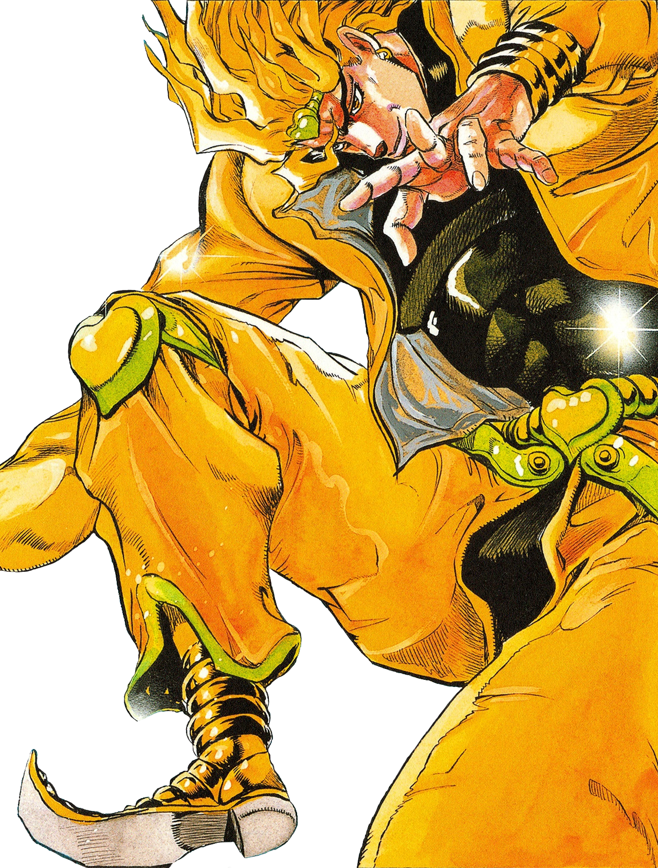 QUADRO ANIME DIO BRANDO - TAMANHO 40X60