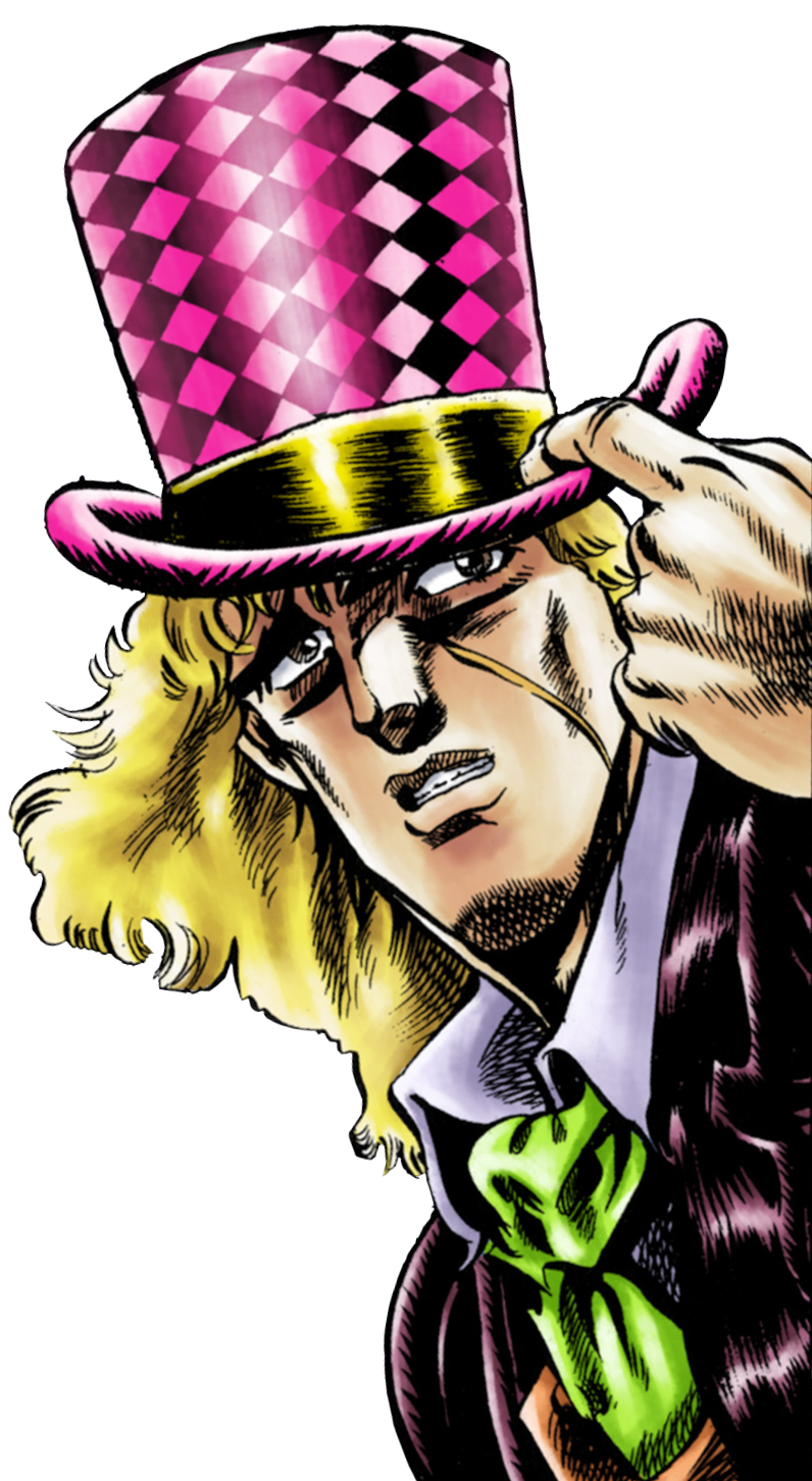 speedwagon jojo hat