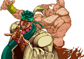 Avdol's portrait from Heritage for the Future