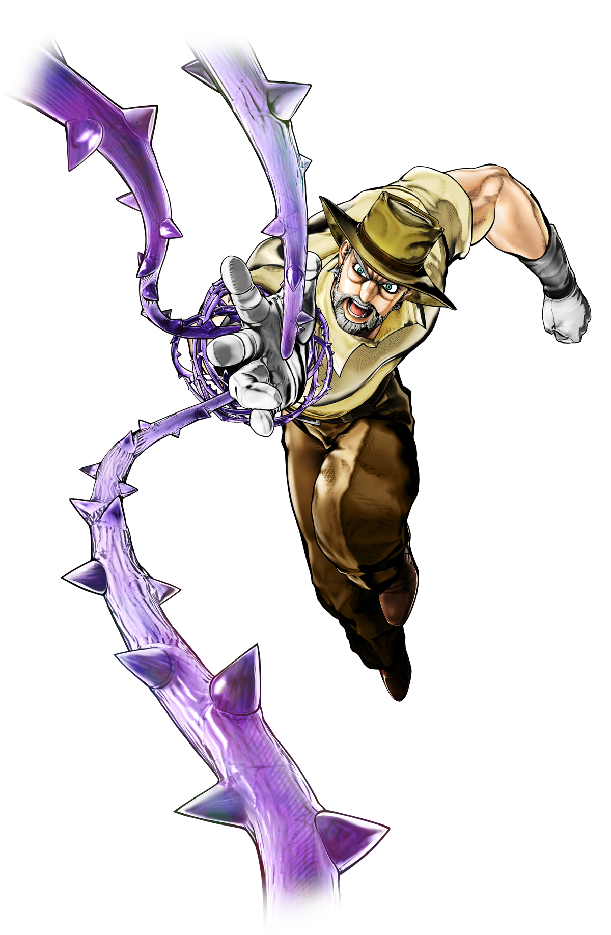 Old Joseph does his young pose., JoJo's Bizarre Adventure