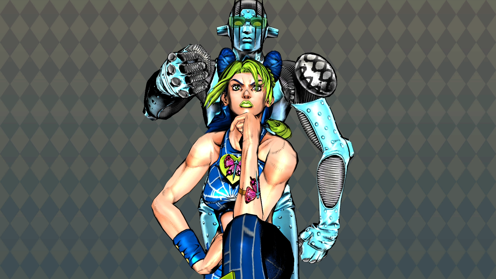 JJBA City Hall」 — Was there ever an official/iconic Jolyne pose?