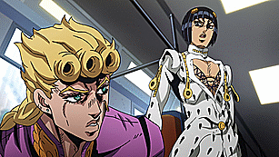Unzipping and intimidating Giorno