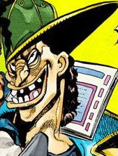 Oingo's face distorted by Khnum