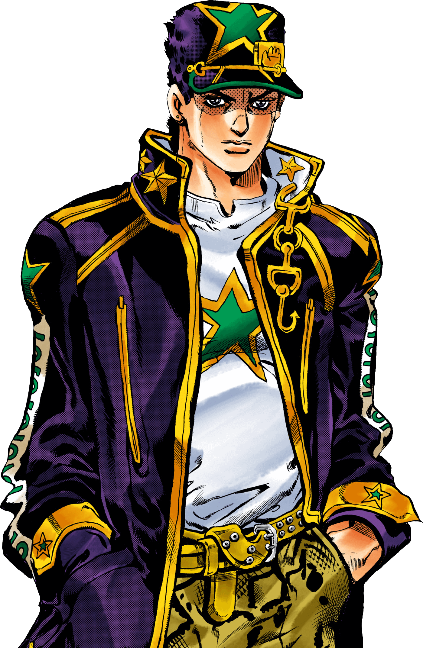 JJBA City Hall」 — Part 6 Jotaro anime model sheet