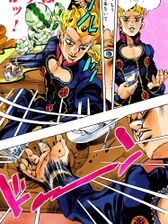 3 FREEZE being used on Giorno Giovanna