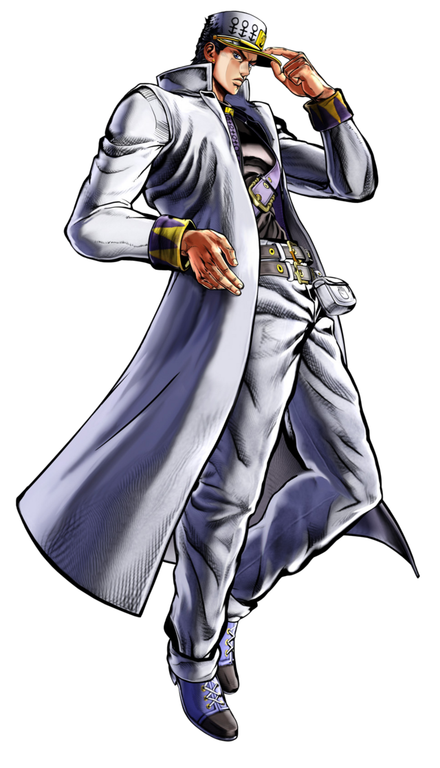 Comparison of Jotaro's and Polnareff's Part 3 and Part 5 character design  sheets : r/StardustCrusaders