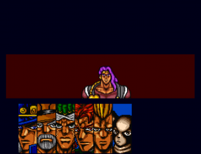 Vanilla Ice stops the Crusaders from fighting DIO (SFC Game)
