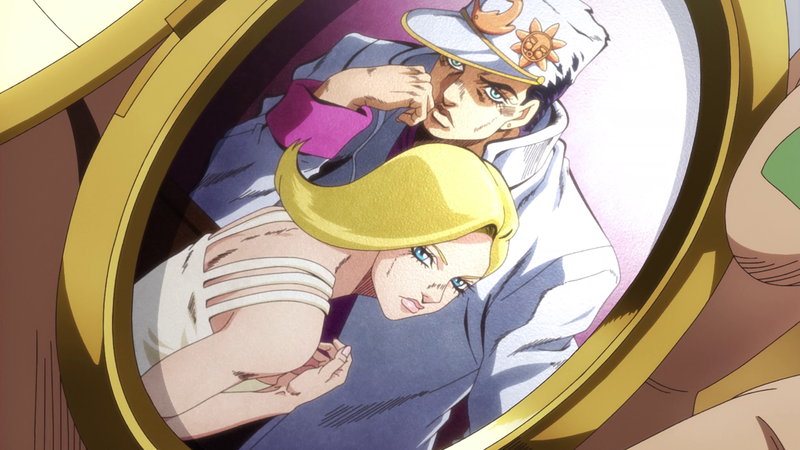 File:Jotaro and his Wife anime.png