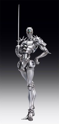 JOJO PART 3 - Star Platinum - Figure Super Action Legend 22cm :  : Figurines Medicos Jojo's Bizarre Adv.