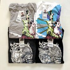 The 4 T-shirts with the original tags
