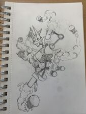 Rocket Queen concept drawing