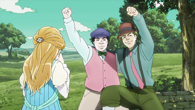Cheering because they made Erina cry
