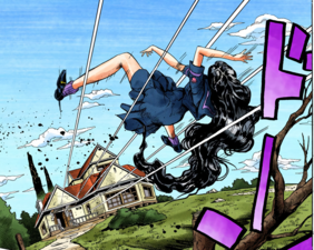 Yukako gets blown away by ACT2's "KABOOM" sound effect