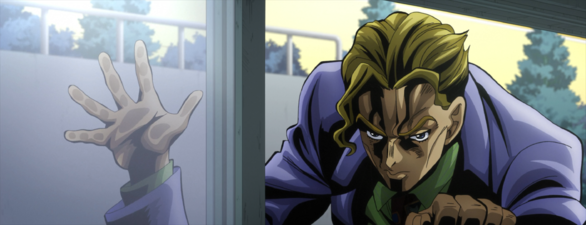 Kira breaks into the gym.png
