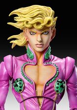 Flowing Hair Head Sculpt For Giorno Giovanna First