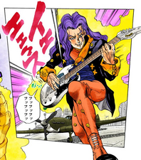Otoishi plays a guitar solo