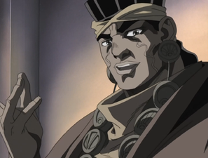 Avdol explaining that even though there are cultural differences, Polnareff will eventually like his time in India