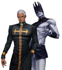 Pucci with his Stand
