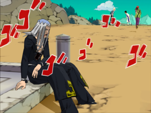 Abbacchio's death by the hand of King Crimson
