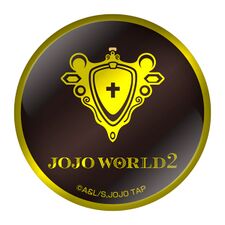 Jojo world 2 metal badge part2.jpeg