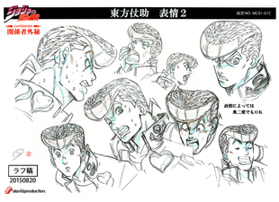 Josuke's Various Expressions
