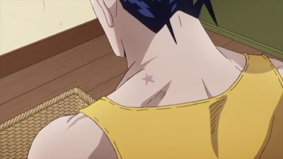 Josuke's Star Birthmark.