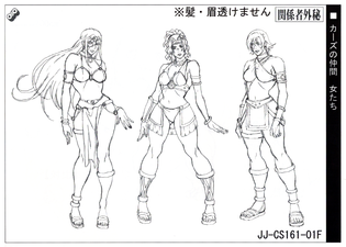 Anime reference sheet: Women