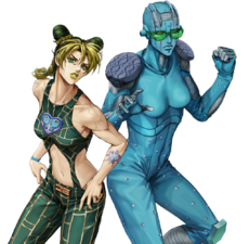 Jolyne with her Stand