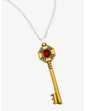 Golden Wind Key Necklace