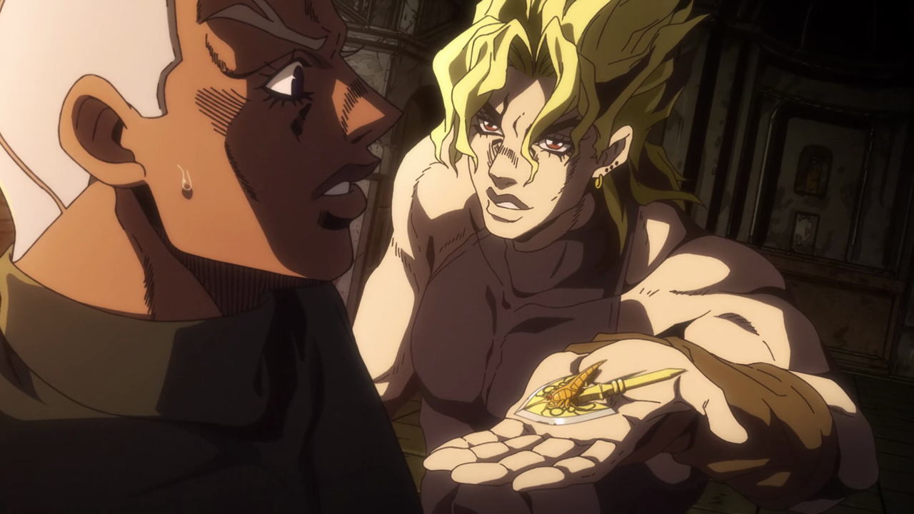 File:Pucci meets dio.png - JoJo's Bizarre Encyclopedia | JoJo Wiki