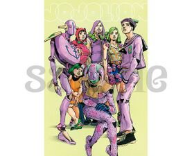 JoJo Festival in Morioh, S City Postcards Set