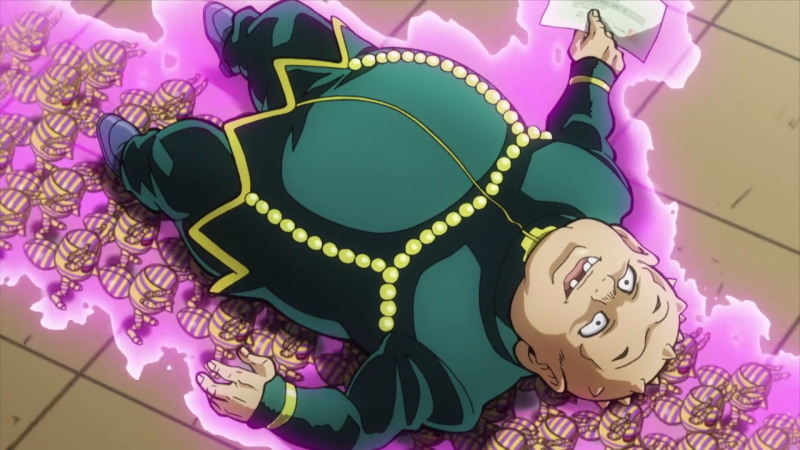 Fatty's Stand stats Harvest, JoJo's Bizarre Adventure