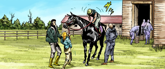 Diego once worked in the Joestar family ranch