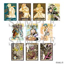 JOJOCARAVAN Foil Stamping Clear Card Collection