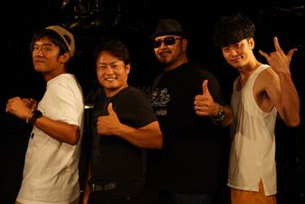 Coda, Jin Hashimoto, TOMMY, and Daisuke Hasegawa